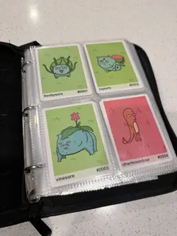 Pookiemoot 151 card lot Parody Card Fan Art Derpy (COMPLETE Gen 1 Set) - Image 1