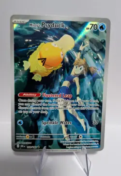 Misty's Psyduck Holo Illustration Rare Card 193/182 Sv10: Destined Rivals - Image 1