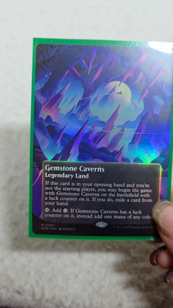 Gemstone Caverns (0061) (Borderless) Edge of Eternities: Stellar Sights Foil MTG - Image 2