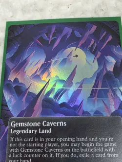 Gemstone Caverns (0061) (Borderless) Edge of Eternities: Stellar Sights Foil MTG - Image 5