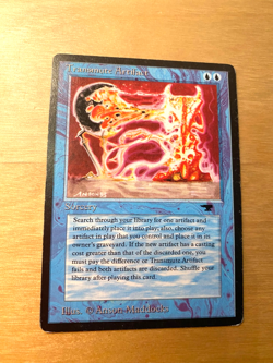 MTG Transmute Artifact Antiquities PL No.1 - Image 1