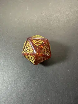 Magic the Gathering MTG Lord of the Rings LOR Oversized Spindown Die Dice D20 - Image 1