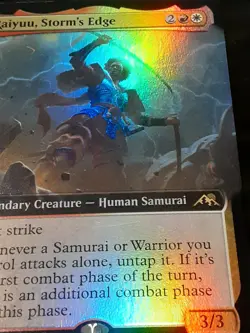 Raiyuu Storm's Edge Extended Art FOIL , Kamigawa ND ,LP, MTG,FREE SHIPPING - Image 3