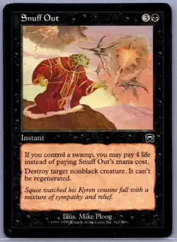 Snuff Out C Mercadian Masques 162 HP - MTG - Image 1