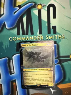 Lord of the Nazgul 🔥 Showcase Scroll NonFOIL 🔥 MTG NM Commander LOTR 0467 - Image 1