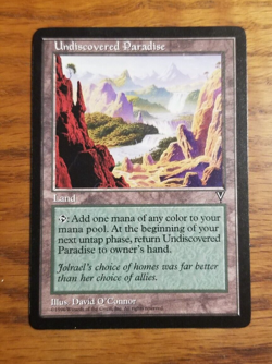 MTG Undiscovered Paradise, Visions (1997) Never Played Magic The Gathering - Image 1