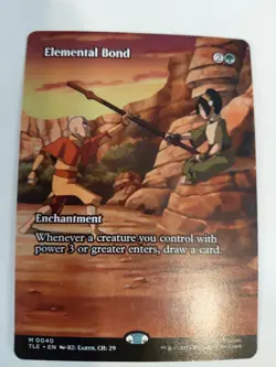 ELEMENTAL BOND mtg NM-M The Last Airbender Eternal 1 Mythic Borderless - Image 1