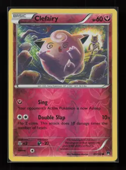 Clefairy 81/122 Common BREAKpoint Pokemon Reverse Holo Near Mint - Image 1