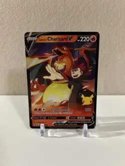 Pokemon SWSH: Sword & Shield Promo Lance’s Charizard V SWSH133 Holo NM - Image 1