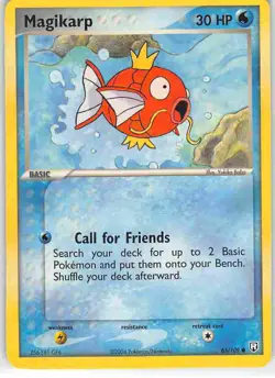 Magikarp 65/109 Common Team Rocket Returns Pokemon LP - Image 1