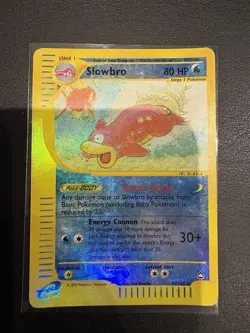 Slowbro 33/147 Holo Reverse Set Aquapolis Pokemon TCG 2003 - Image 1