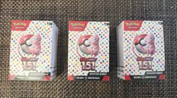Pokemon Scarlet & Violet 151 Booster Bundle Set Lot (3) Sealed – 18 Packs 820650853210 - Image 1