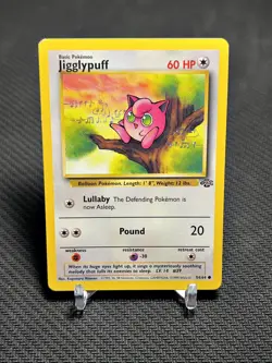 1999 Pokemon TCG Jungle Set Jigglypuff Common 54/64 - LP - Image 1
