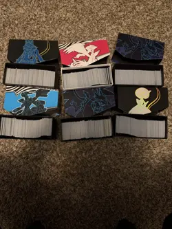 Bulk Pokemon Lot 6 Etbs Full Of C, UC, Rares, Holos And Reverse Holos - Image 1