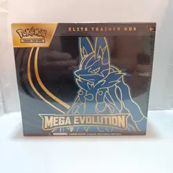 Pokemon Mega Evolution Lucario Elite Trainer Box Sealed - Image 1