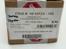 Pokemon TCG English SV09 Journey Together Enhanced Booster Box Case Sealed - Image 3
