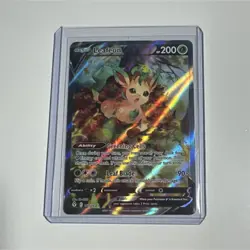 Pokemon Leafeon V Full Art Ultra Rare Holo 167/203 SWSH07 Evolving Skies 200 HP - Image 1