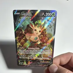 Pokemon Leafeon V Full Art Ultra Rare Holo 167/203 SWSH07 Evolving Skies 200 HP - Image 3