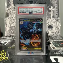 Mega Charizard X EX 125/094 - Pokemon TCG - ME Phantasmal Flames - SIR - PSA 10 - Image 1