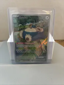 Pokemon TCG Snorlax Scarlet & Violet Black Star Promos 051 Holo - Image 1