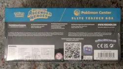 Pokemon TCG: Ascended Heroes Pokemon Center Elite Trainer Box ETB *DAMAGED* - Image 3