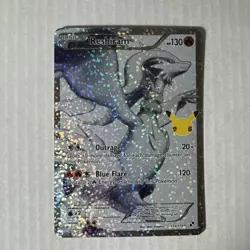 2021 Pokemon Celebrations Classic Collection #113 Reshiram - Image 2