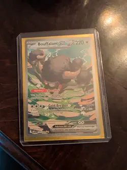 Bouffalant ex 170/086 Pokemon TCG SV: White Flare Special Illustration Rare NM - Image 1