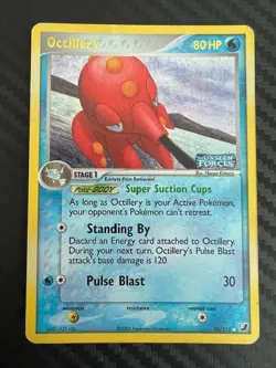Pokemon TCG Unseen Forces Octillery 10/115 Reverse Holo Rare DMG - Image 1