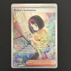 Pokemon TCG Erika’s Invitation 203/165 Scarlet & Violet 151 SIR - NM - Image 1