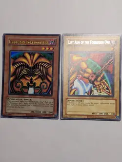 2 PIECES ONLY Yugioh Exodia the Forbidden One RP01 Retro Pack Reprint Unlimited - Image 3