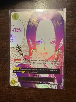 One Piece - you'll frighten me (Alternate art) OP14-118 The Azure seven seas - Image 1