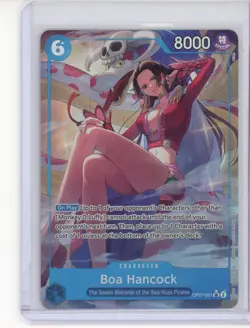 One Piece - Boa Hancock OP07-051 Seven Warlords of the Sea Alt Art Promo ENG NM - Image 1