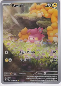 Pokemon TCG Pawmi Sir Card 226/091 Paldean Fates - Image 1