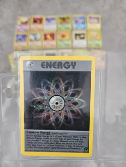 Pokemon Team Rocket Lot Of 30+cards With Rainbow Energy Holo Great Cond! - Image 1