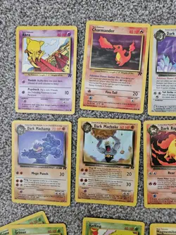 Pokemon Team Rocket Lot Of 30+cards With Rainbow Energy Holo Great Cond! - Image 4