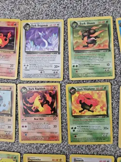 Pokemon Team Rocket Lot Of 30+cards With Rainbow Energy Holo Great Cond! - Image 5