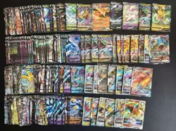 200 Lot Pokemon TCG Chinese Card RR RRR VMAX Charizard Umbreon Sylveon A1 FI38 - Image 1