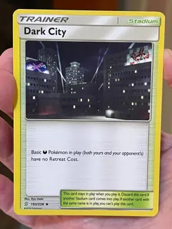 POKEMON DARK CITY 193/236 UNCOMMON UNIFIED MINDS NM CARD - Image 1