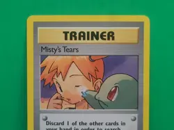 1st Edition Vintage Pokemon Gym Challenge Misty's Tears 118/132 LP Nice Card! - Image 2