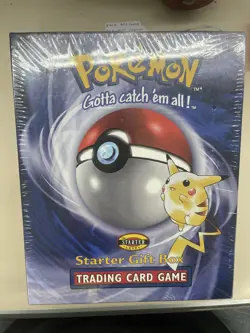 Original 1999 Pokemon Trading Card Game Starter Gift Box Sealed - Image 1