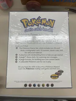 Original 1999 Pokemon Trading Card Game Starter Gift Box Sealed - Image 2