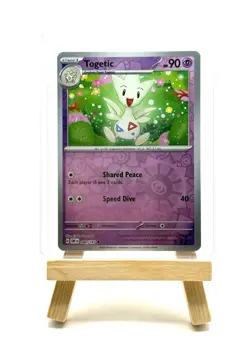 Pokemon TCG SV-Obsidian Flames Togetic Reverse Holo Card #84/197 Uncommon - Image 1