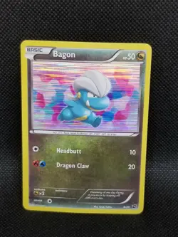BAGON 6/20 Dragon Vault Holo Rare Pokemon Card Light Played - Image 1