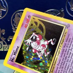 Pokemon Mr. Mime 6/64 Jungle Holo Rare 1st Edition English Card 1999 NM/M - Image 4