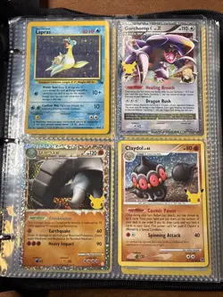 Pokemon Binder Collection Of Vintage Cards🔥(conditions Range) - Image 1