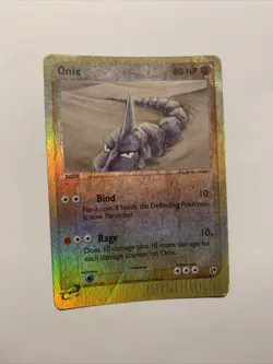Onix 71/100 EX Sandstorm - Reverse Holo Pokemon TCG Card - Image 1