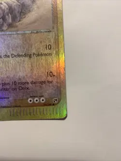 Onix 71/100 EX Sandstorm - Reverse Holo Pokemon TCG Card - Image 4