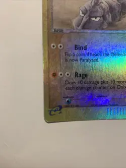 Onix 71/100 EX Sandstorm - Reverse Holo Pokemon TCG Card - Image 5