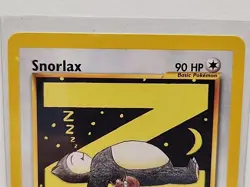 Snorlax Z Black Star Promo #49 Basic Pokemon Card TCG WOTC League READ - Image 2