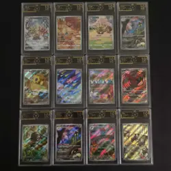 12 Lot OCD 10 Pokemon TCG Chinese Card AR Art Rare yveltal swablu minior FI38 - Image 1